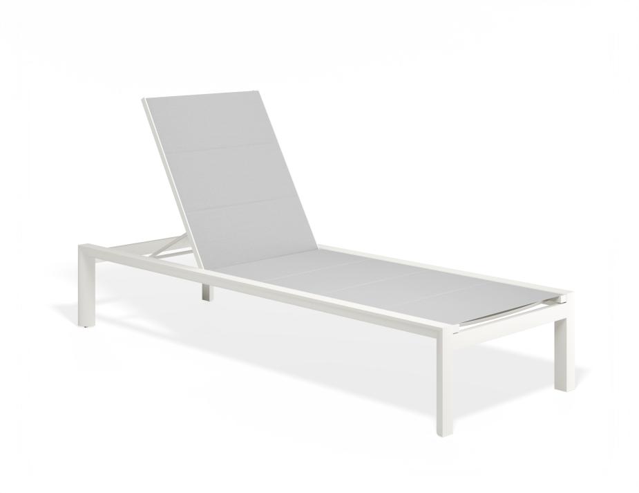 P 1 Alvor Sunlounge White