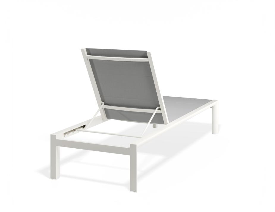 P 2 Alvor Sunlounge White