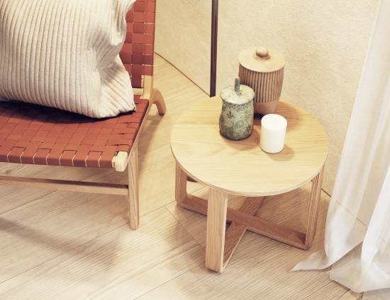 Eddy Side Table - Natural