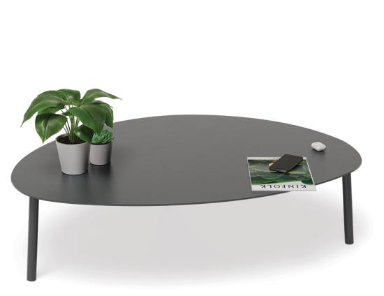 Cetara Coffee Table - Outdoor - Charcoal - Large