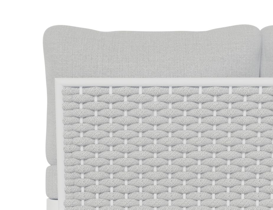 Durable Outdoor 2 Seater Lounger Siano