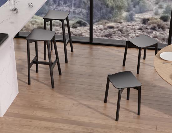Andi Low Stool - Black