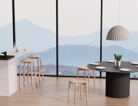 Andi Low Stool - Natural