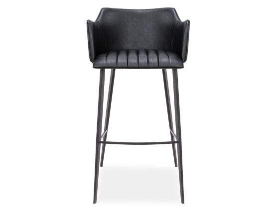 Andorra Bar Stool Vintage Black Seat