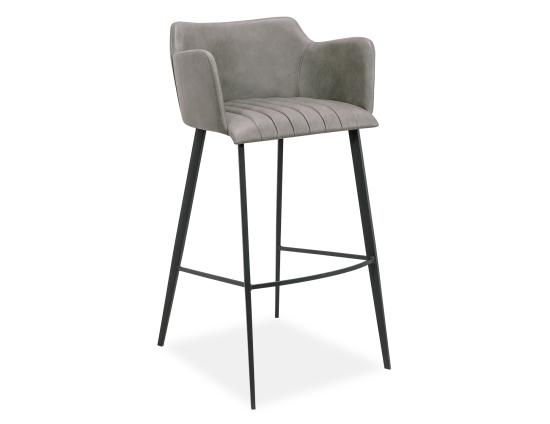Andorra Bar Stool Vintage Grey Seat