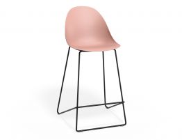 Counter Stool 66cm Seat Height -Black Frame