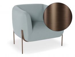 Brushed Matt Bronze Legs
