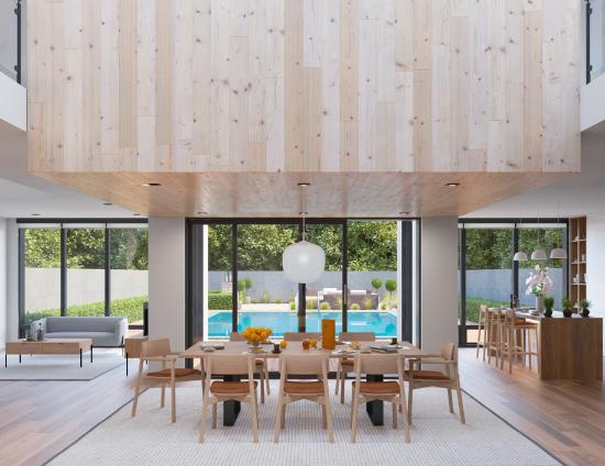 Andi Armchair - Natural - Upholstered