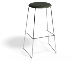 77cm Round / Vintage Green PU Seat / Commercial