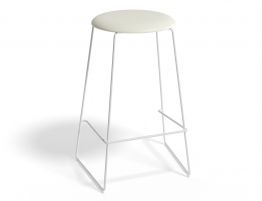 67cm Kitchen Height - White Seat