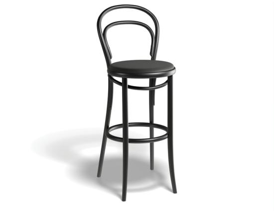 14 High Barstool - Upholstered Seat - by TON