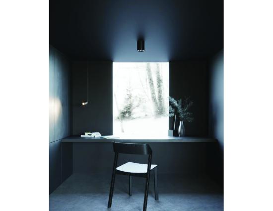 Merano Chair - Black Stained - Veneer Seat - by TON