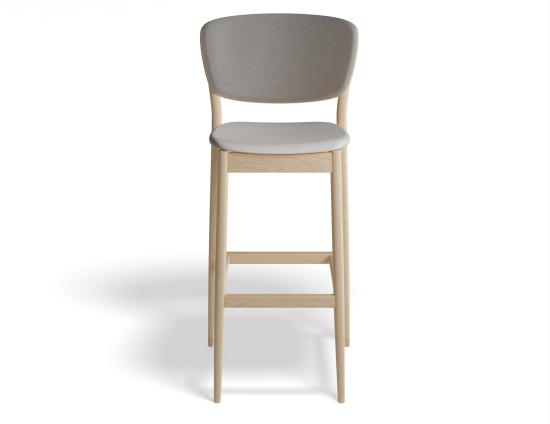 Valencia Stool - Upholstered Seat and Back - by TON