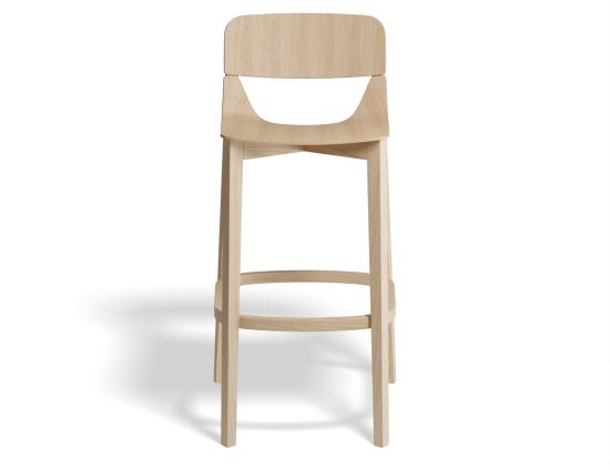 Leaf Stool - Veneer Seat and Back - by TON