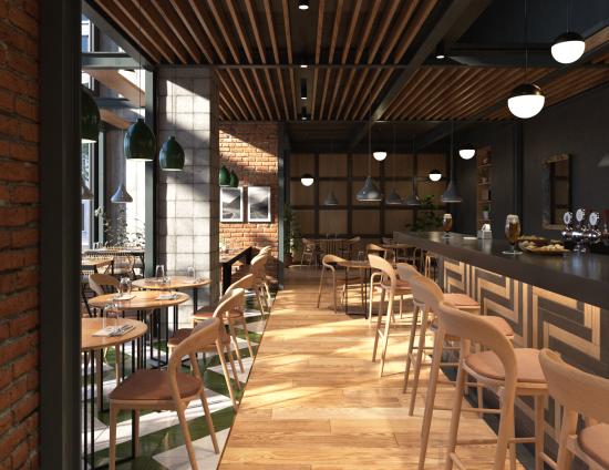 Mia Stool - Natural - Upholstered