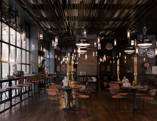 Rylie Bar Stool - American Walnut