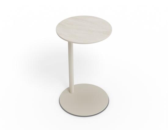 Lira Side Table - Outdoor - Latte - Dune Ceramic
