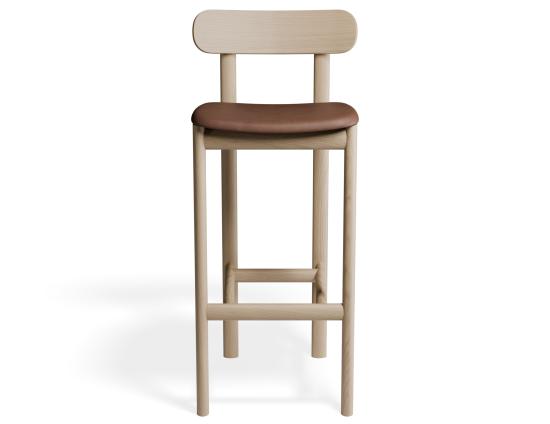 Zara Stool - Natural - Upholstered