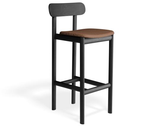 Zara Stool - Black - Custom Upholstered