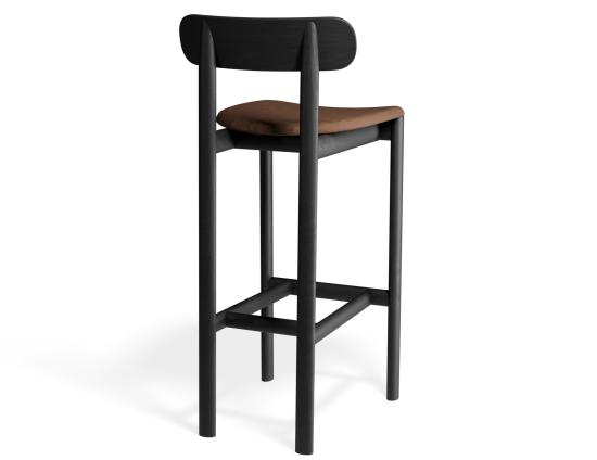 Zara Stool - Black - Custom Upholstered