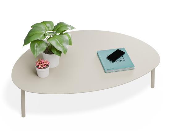 Cetara Coffee Table - Outdoor - Large - Latte