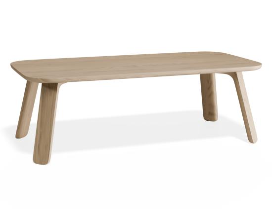 Mateo Coffee Table - Rectangle - Natural Ash - 120cm