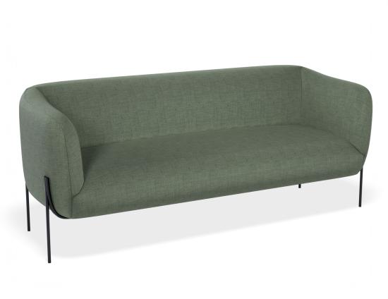 Belle 2.5 Seater Sofa - Kelp Green