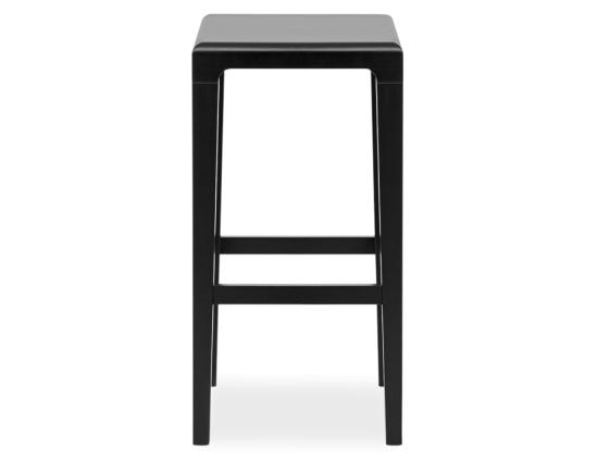 Rioja Barstool - Black Stained - 65cm - by TON