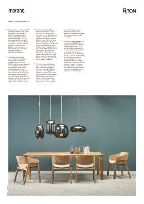 : Merano Chair - Natural Oak - Veneer Seat - by TON